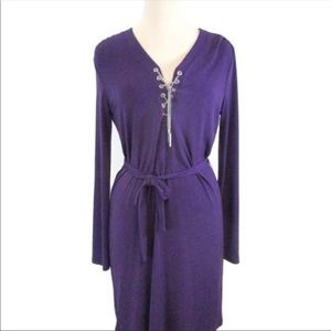 Michael Kors Chain Lace-up Dress size M/New